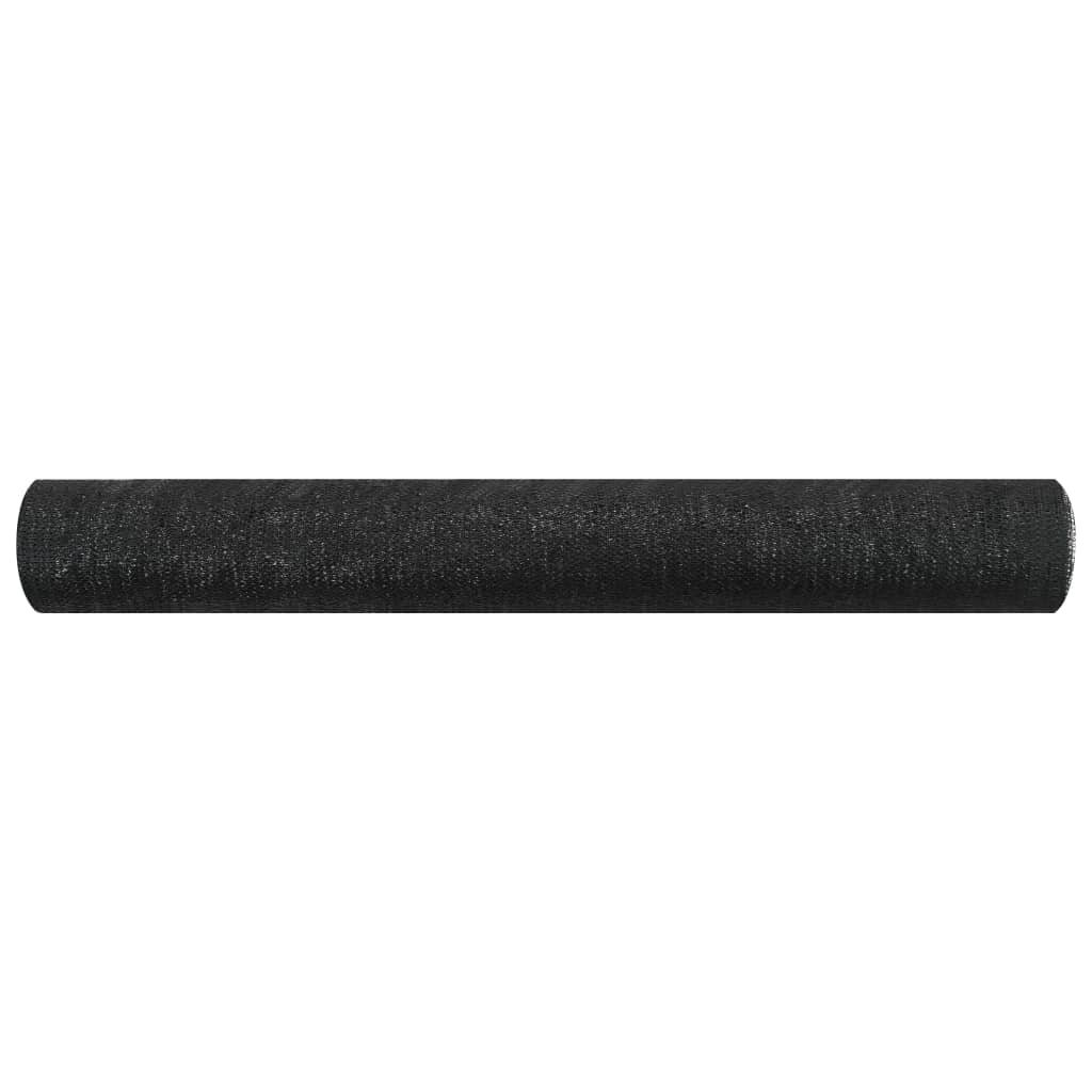 Rede de ocultação para privacidade pead 75 g/m² 2x10 m preto