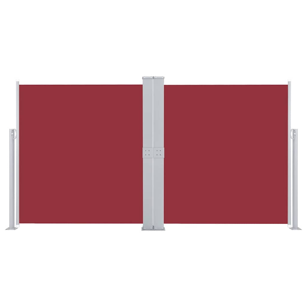 Toldo lateral retrátil 140x600 cm vermelho