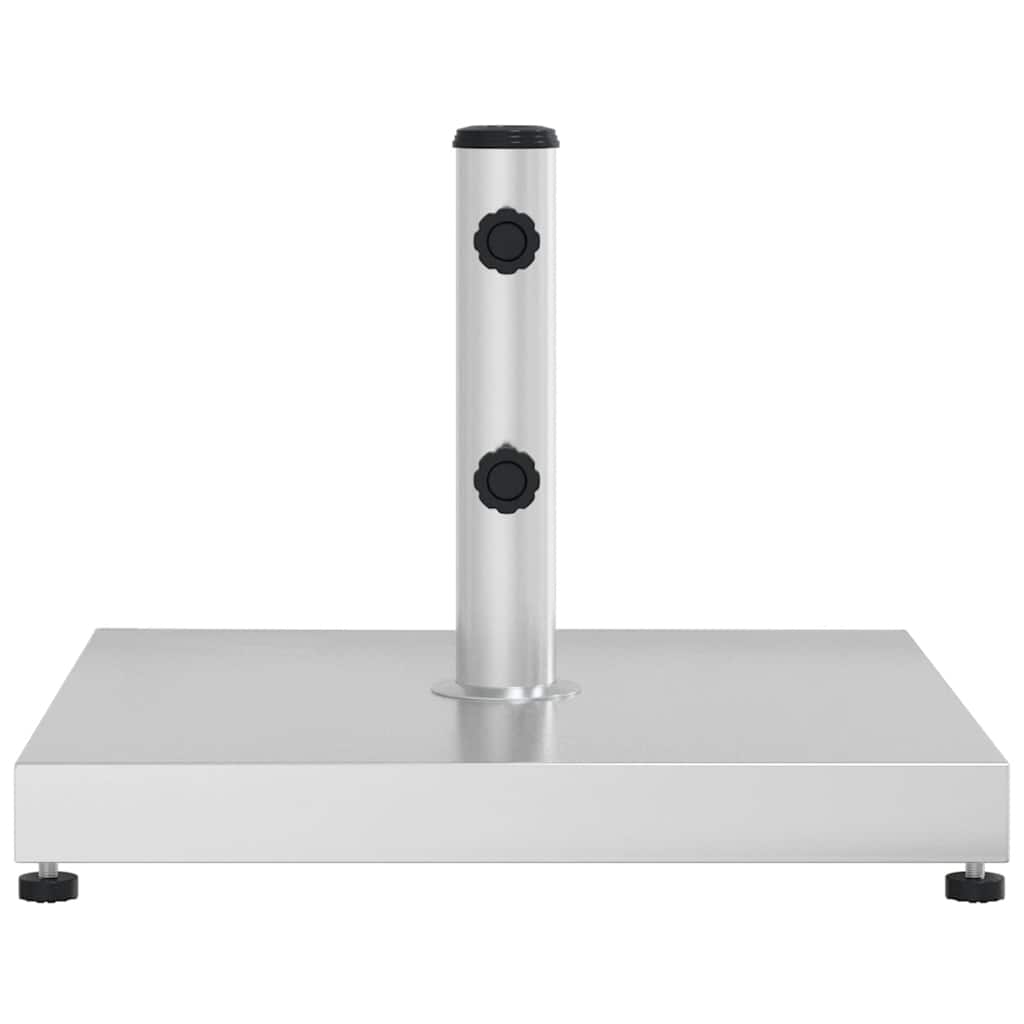 Base de guarda-sol para postes de ø32/38/48 mm 28 kg quadrado