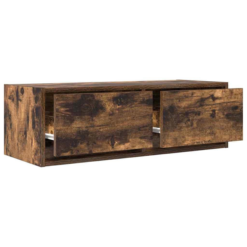 Móveis de TV 2pcs 80x31x25,5cm deriv. madeira carvalho fumado