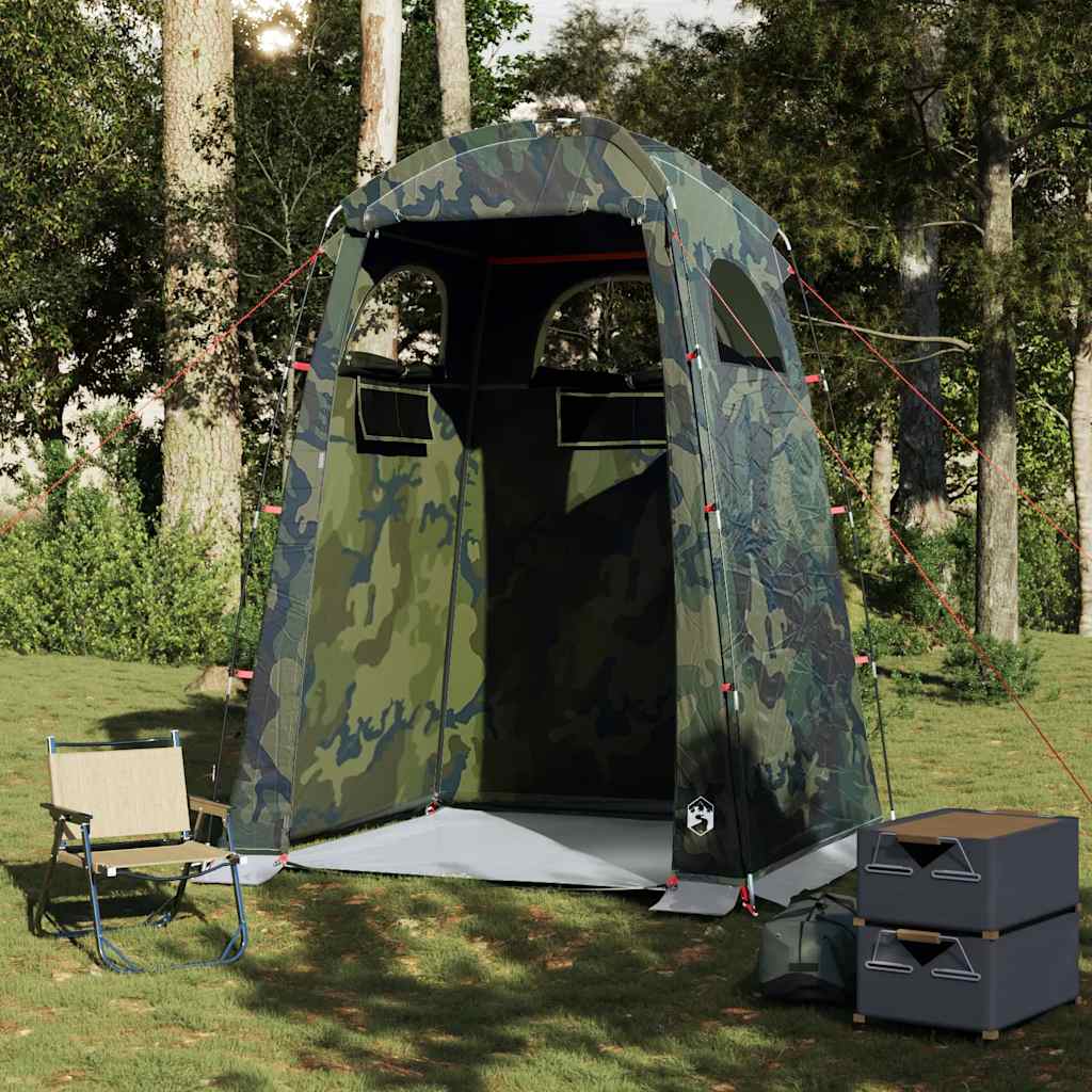 Tenda de duche impermeável camuflagem
