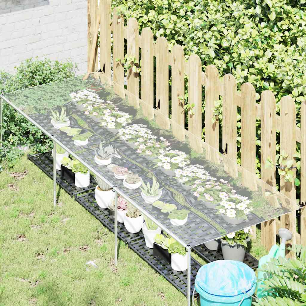 Encerado transparente com ilhós 1x3 m PVC