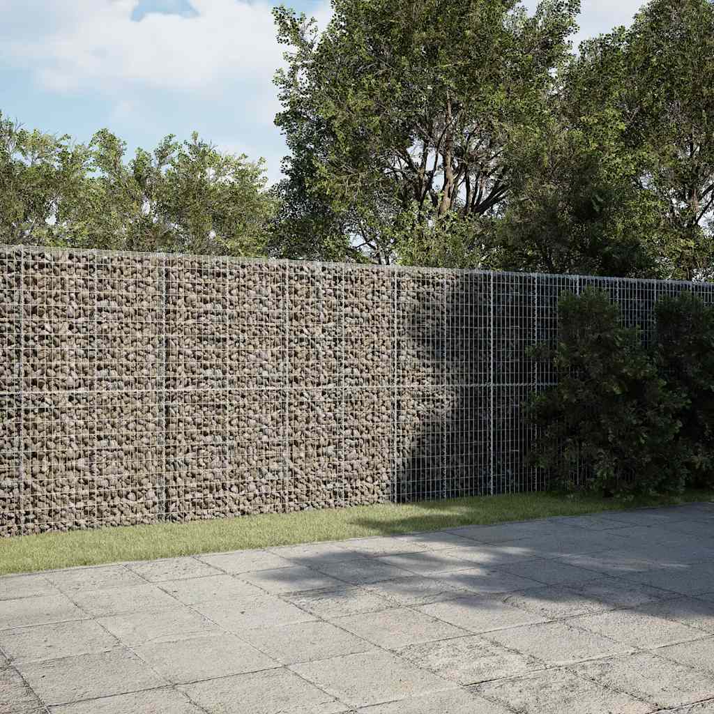 Cesto gabião com cobertura 900x50x200 cm ferro galvanizado