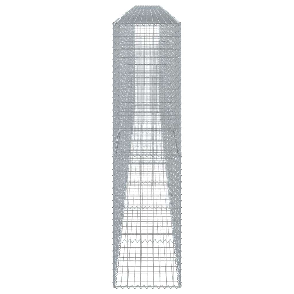 Cesto gabião com cobertura 900x50x200 cm ferro galvanizado