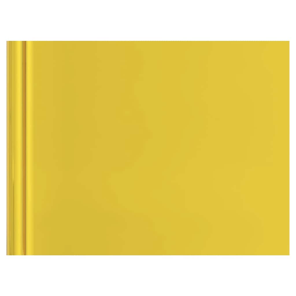 Autocolante para móveis 500x90 cm PVC dourado brilhante