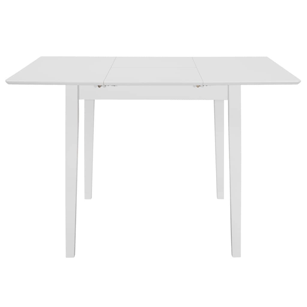 5 Pcs conjunto de jantar MDF branco