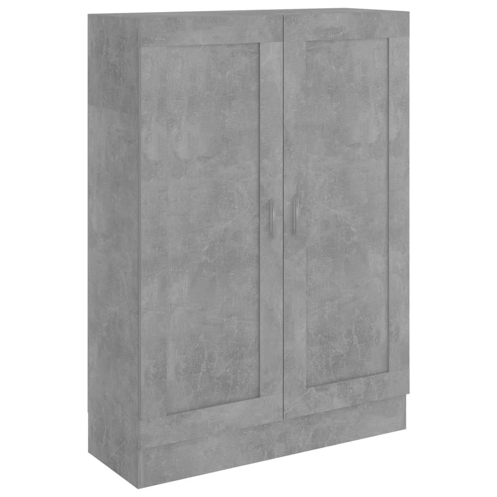 Estante 82,5x30,5x115 cm derivados de madeira cinzento cimento