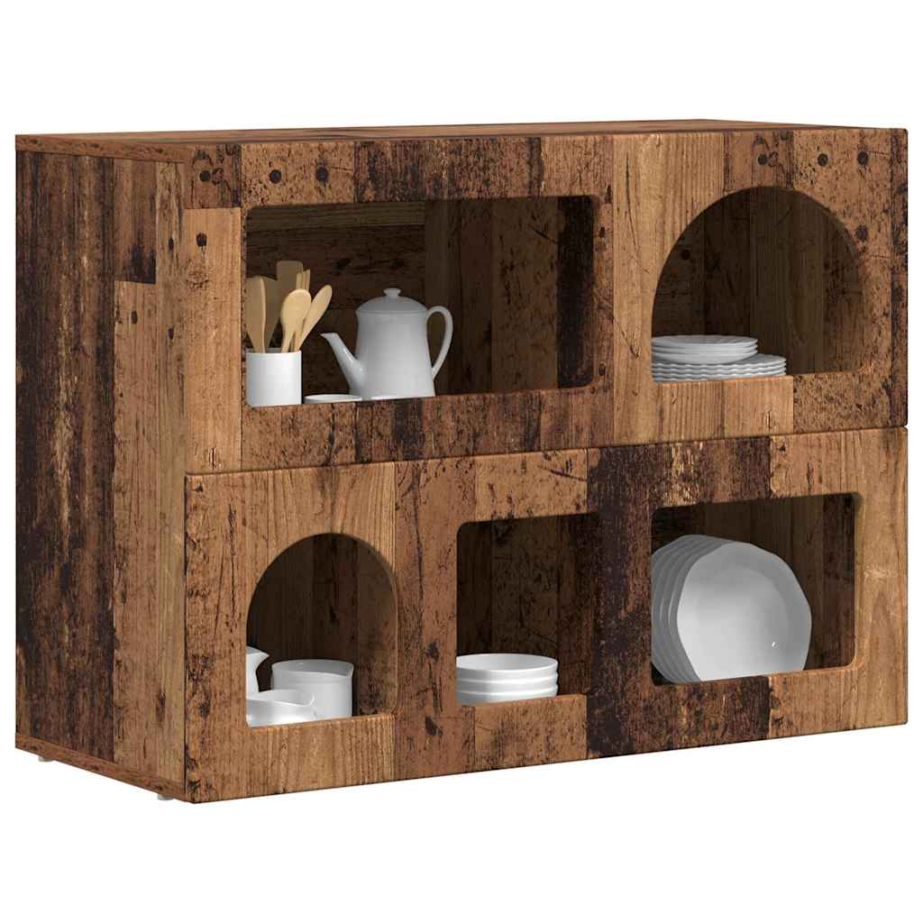 Buffet elst madeira antiga 80,5 x 35 x 59 cm