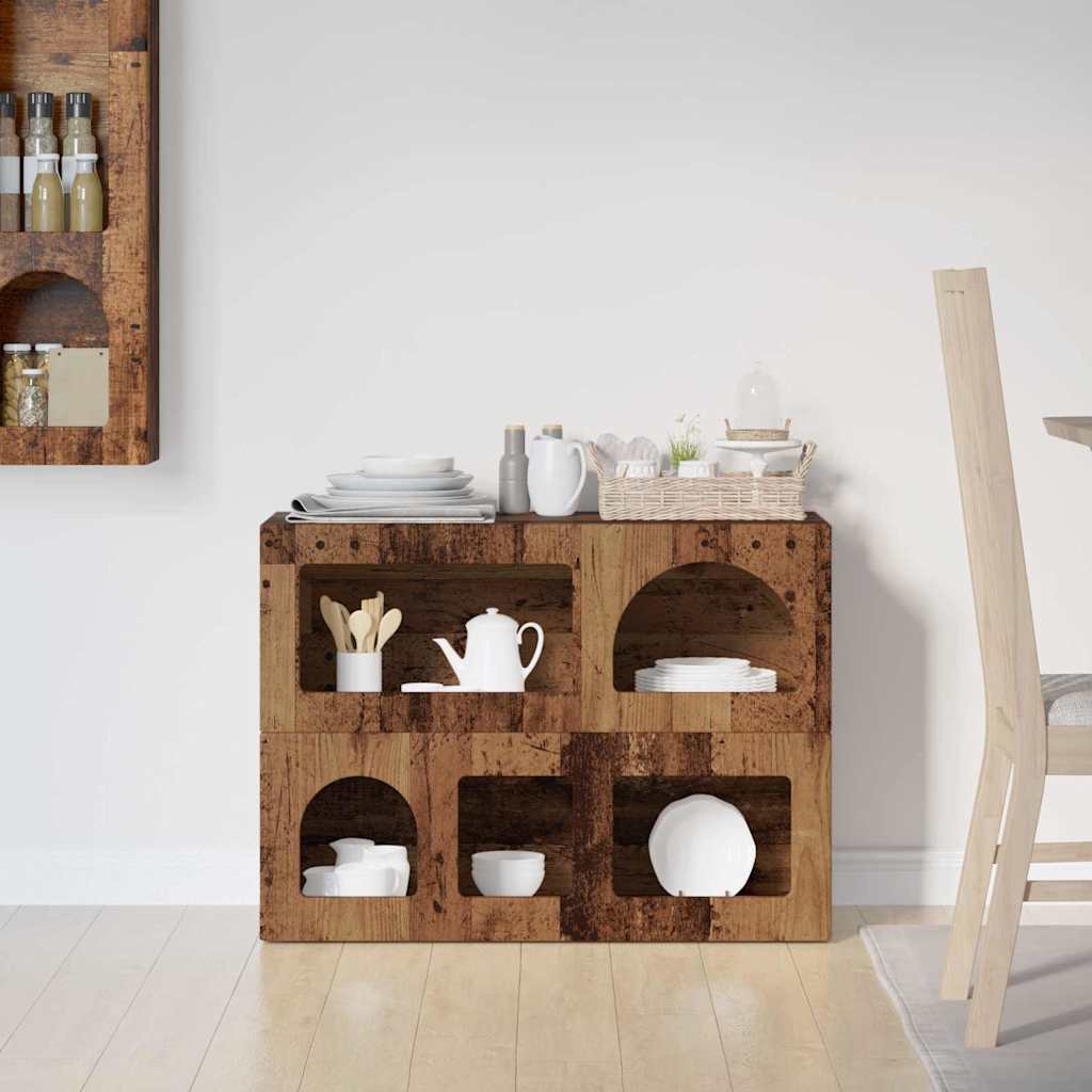 Buffet elst madeira antiga 80,5 x 35 x 59 cm