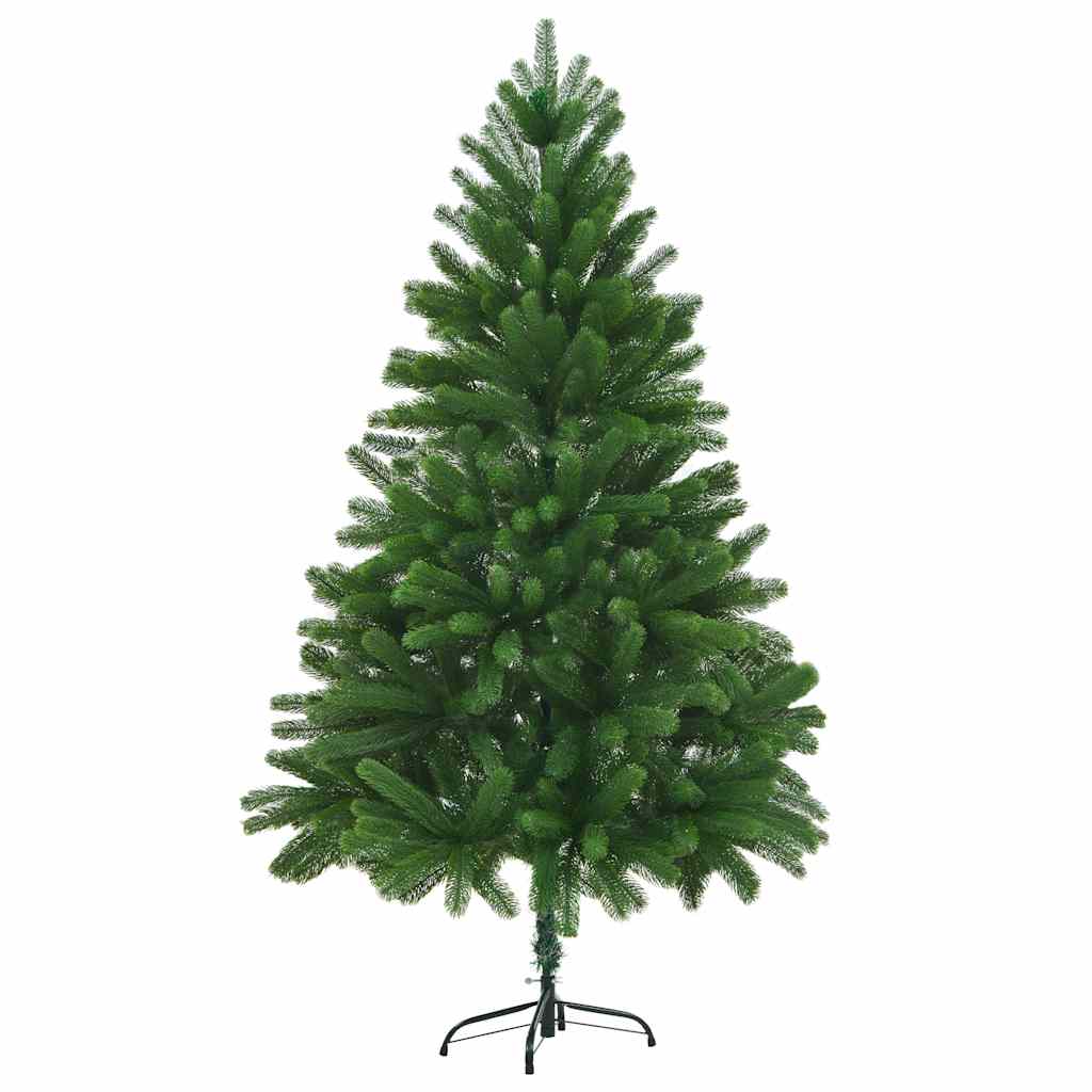 Árvore de natal artificial agulhas realistas 180 cm verde