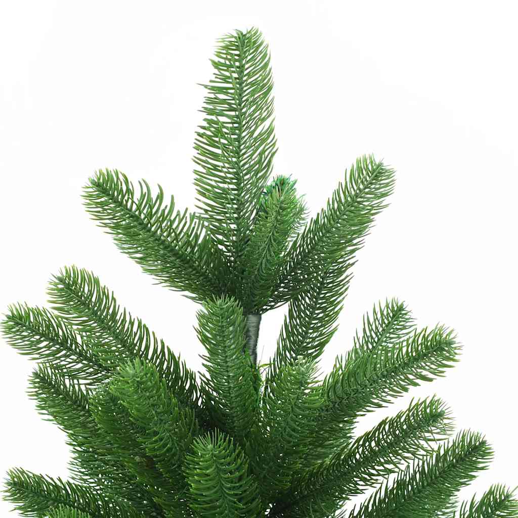 Árvore de natal artificial agulhas realistas 180 cm verde