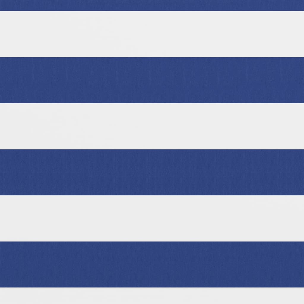 Tela de varanda 75x300 cm tecido oxford branco e azul