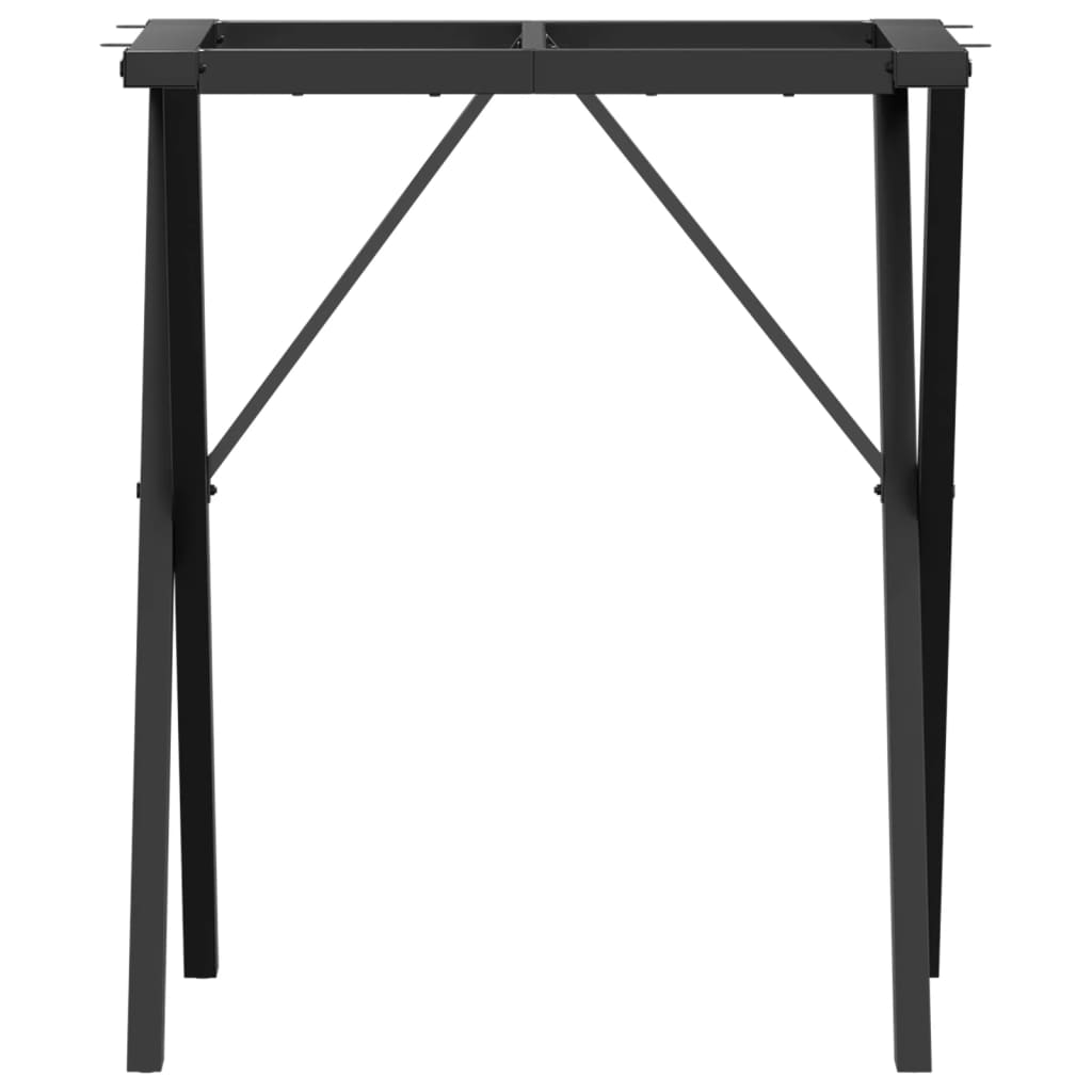 Pernas para mesa de jantar estrutura em x aço