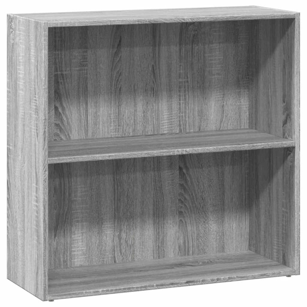 Estante 80x30x77 cm derivados de madeira cinzento sonoma