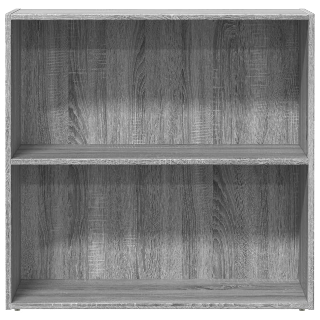 Estante 80x30x77 cm derivados de madeira cinzento sonoma