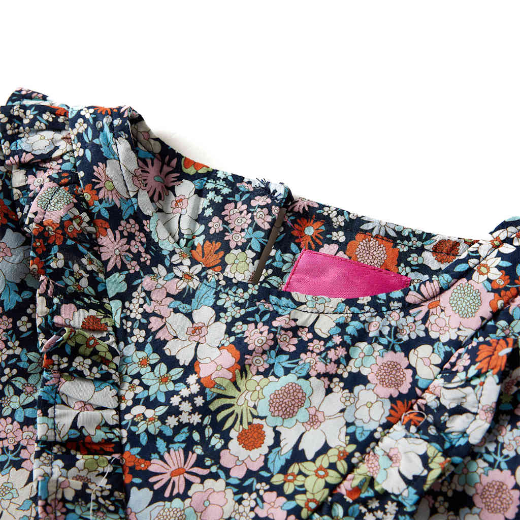 Camisola manga comprida para criança azul-escuro 104