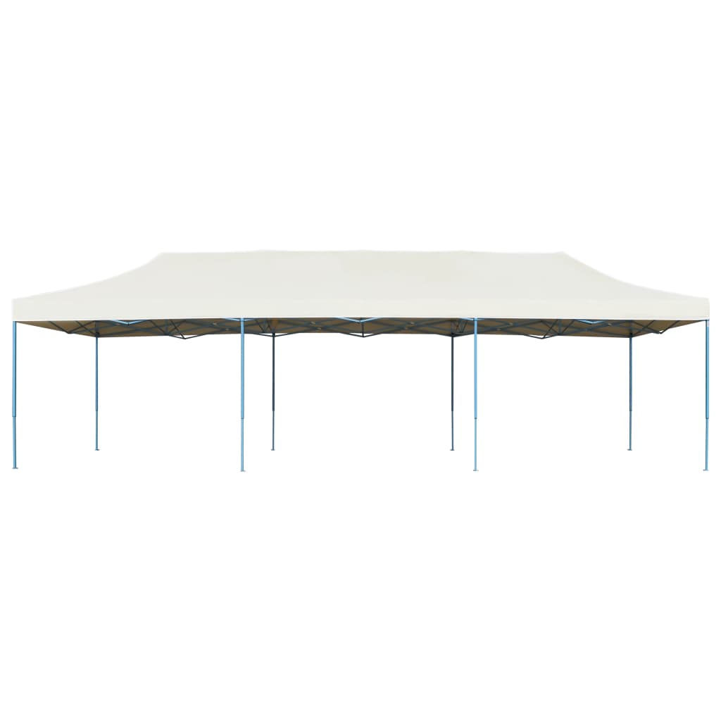 Tenda para festas pop-up dobrável 3x9 m creme