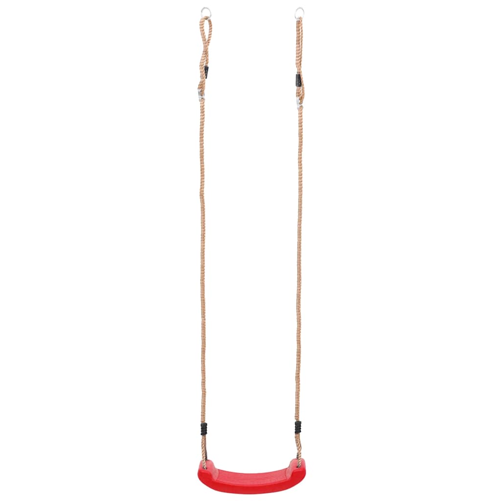 Assento de baloiço infantil vermelho