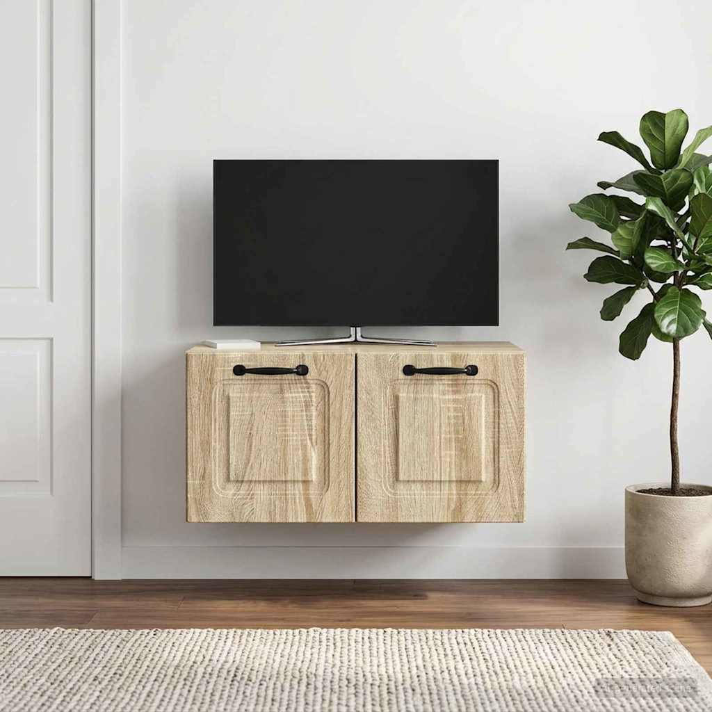 Gabinete de TV de parede carvalho sonoma 59,5 x 31 x 30 cm