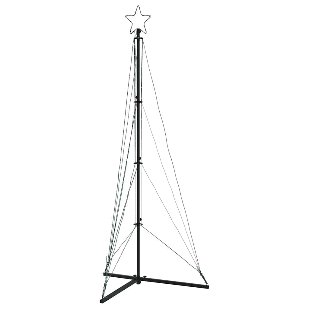 LED árvore de natal 363 leds branco frio 182 cm