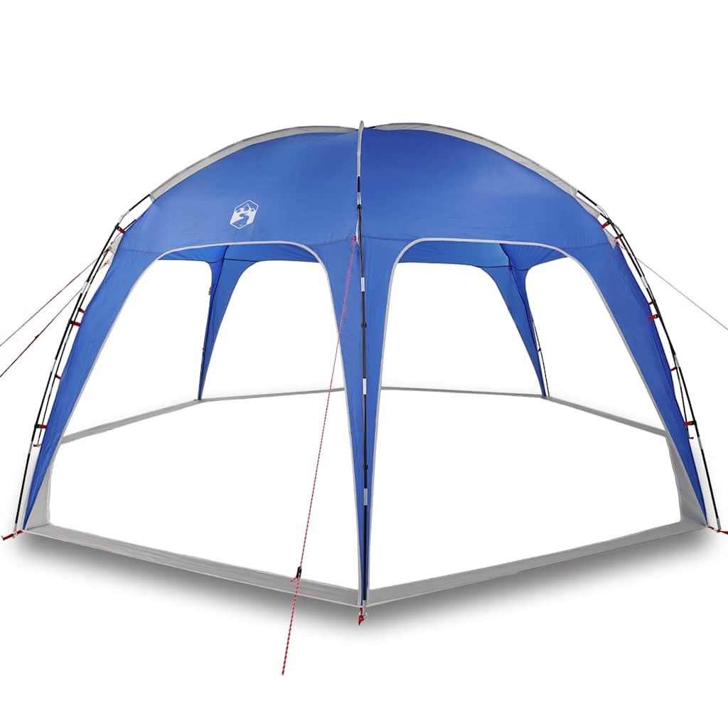 Tenda de festas impermeável azul ciano