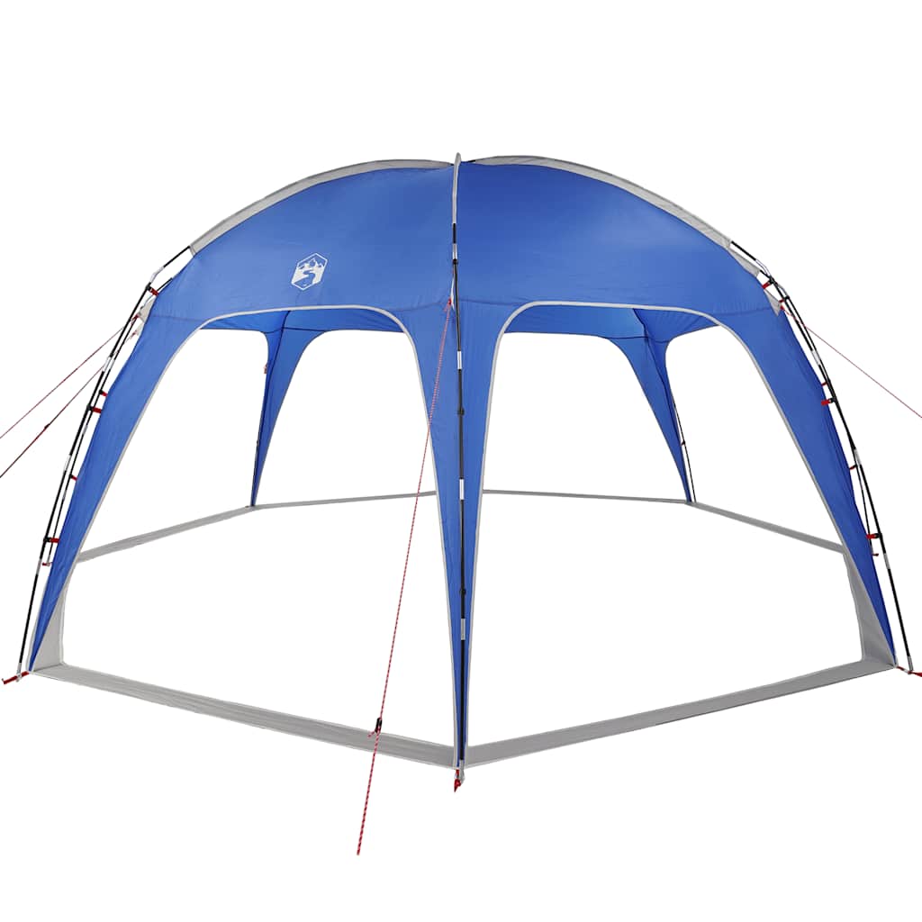 Tenda de festas impermeável azul ciano