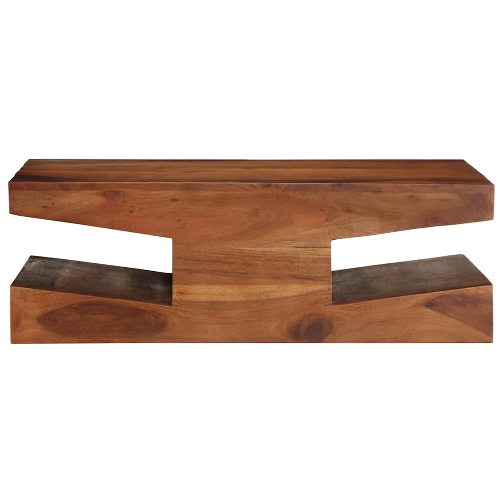 Mesa de centro 90x60x30 cm madeira de acácia maciça