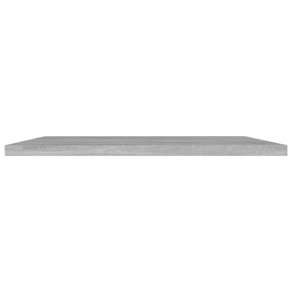 Prateleiras para estante 4 pcs derivados de madeira cinza