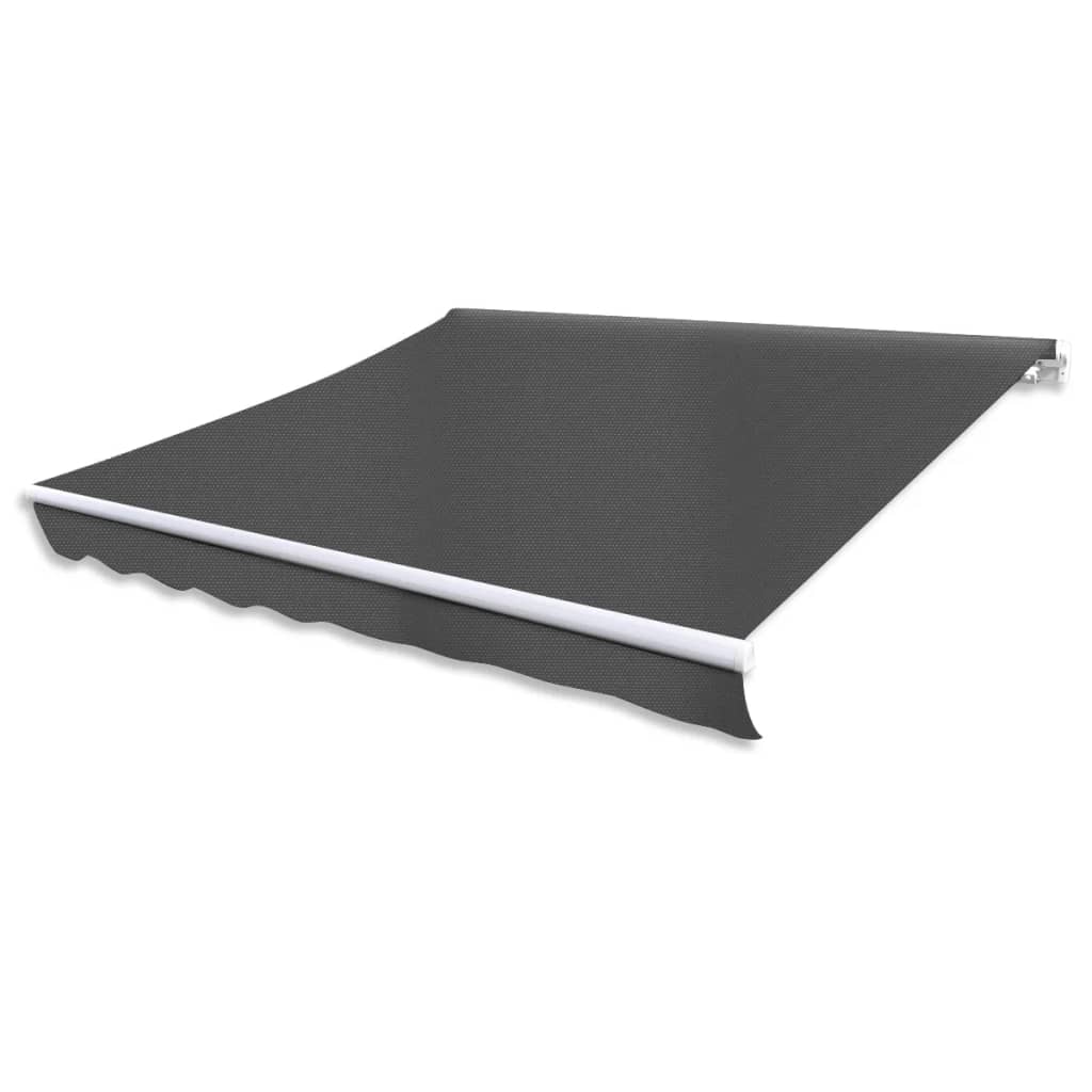 Toldo dobrável manual 300 cm antracite