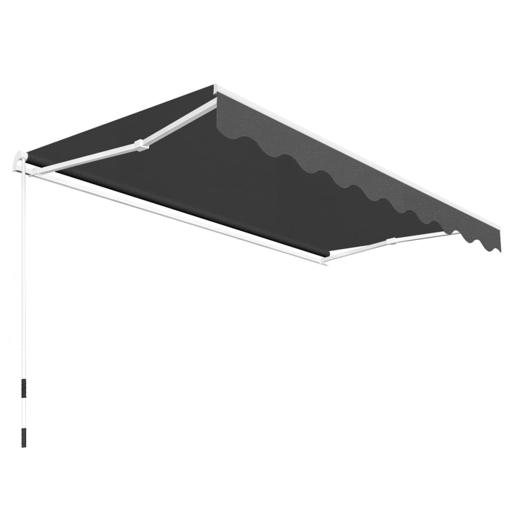 Toldo dobrável manual 300 cm antracite