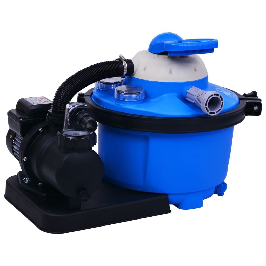Bomba de filtro de areia com temporizador 450 w 25 l