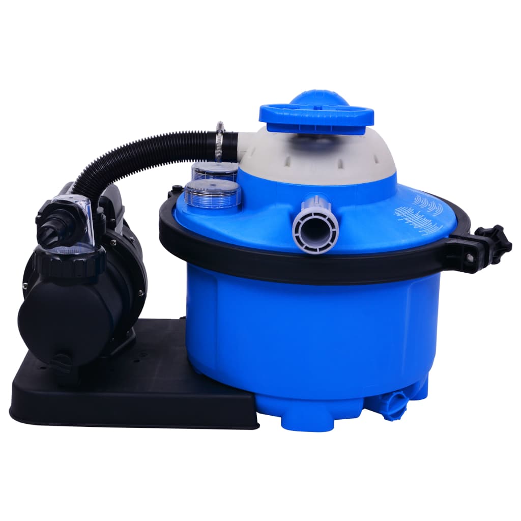Bomba de filtro de areia com temporizador 450 w 25 l