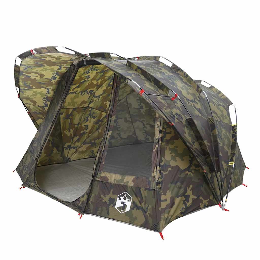 Tenda de pesca para 5 pessoas impermeável camuflagem