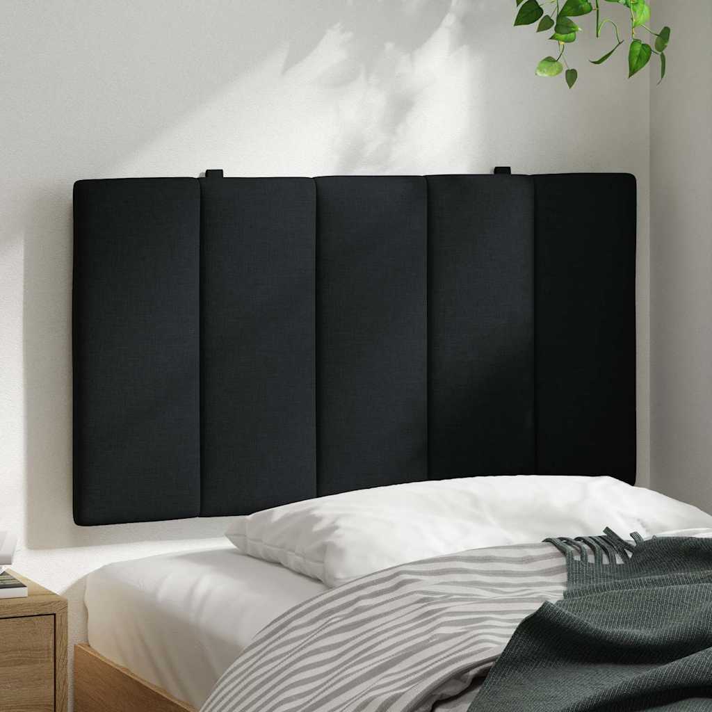 Almofadão de cabeceira hanko 90 cm tecido preto