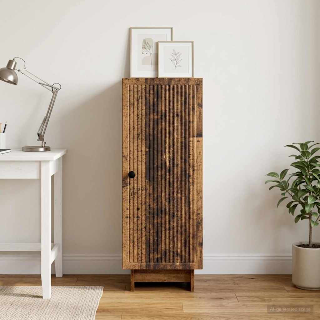 Buffet madeira antiga 33 x 34,5 x 90 cm derivados de madeira