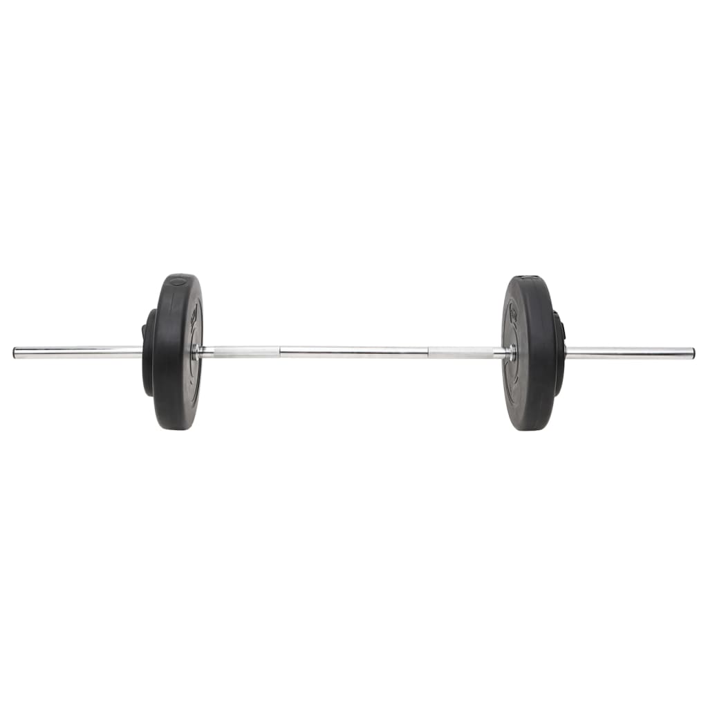 Barras e halteres com discos 60 kg