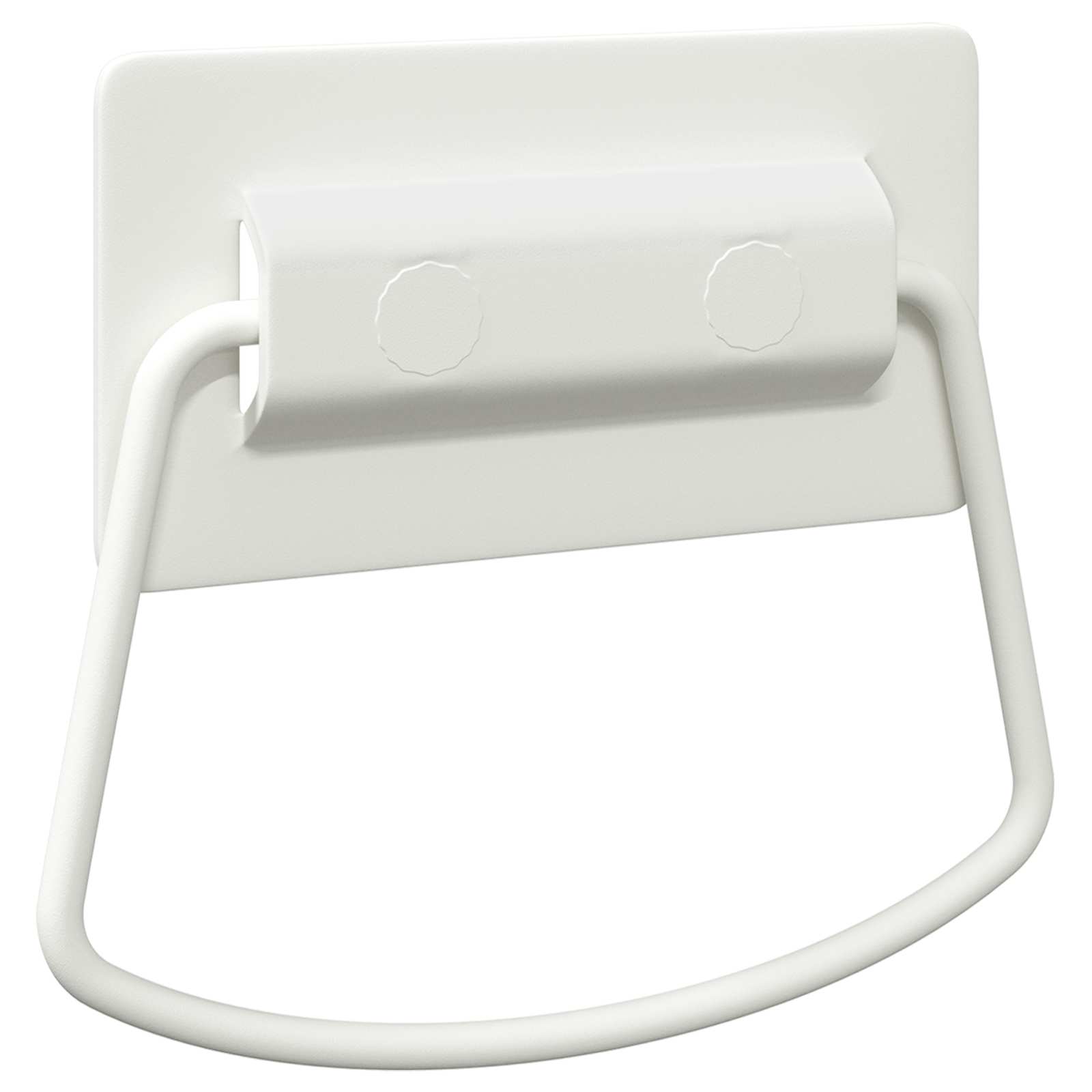 Maçanetas de armário branco 85 x 45 mm metal