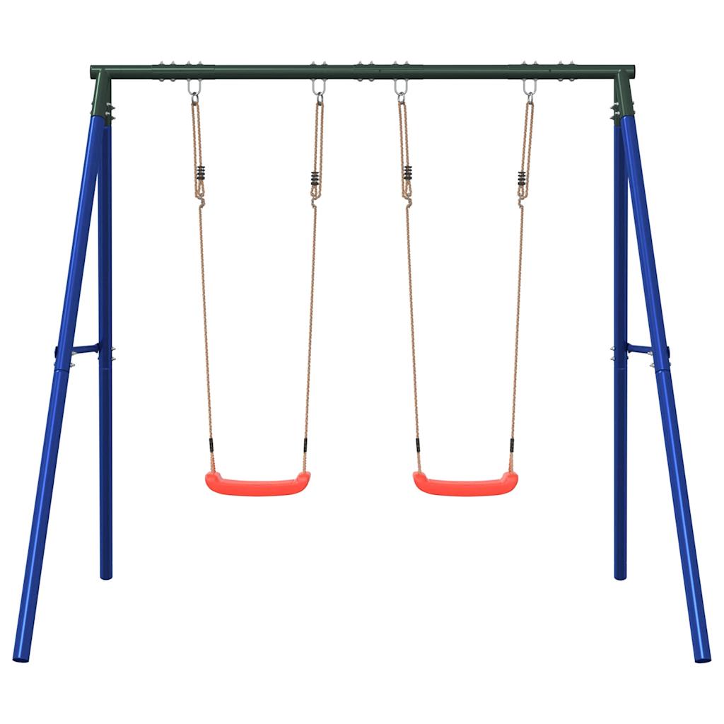 Conjunto de baloiço para exterior com 2 baloiços