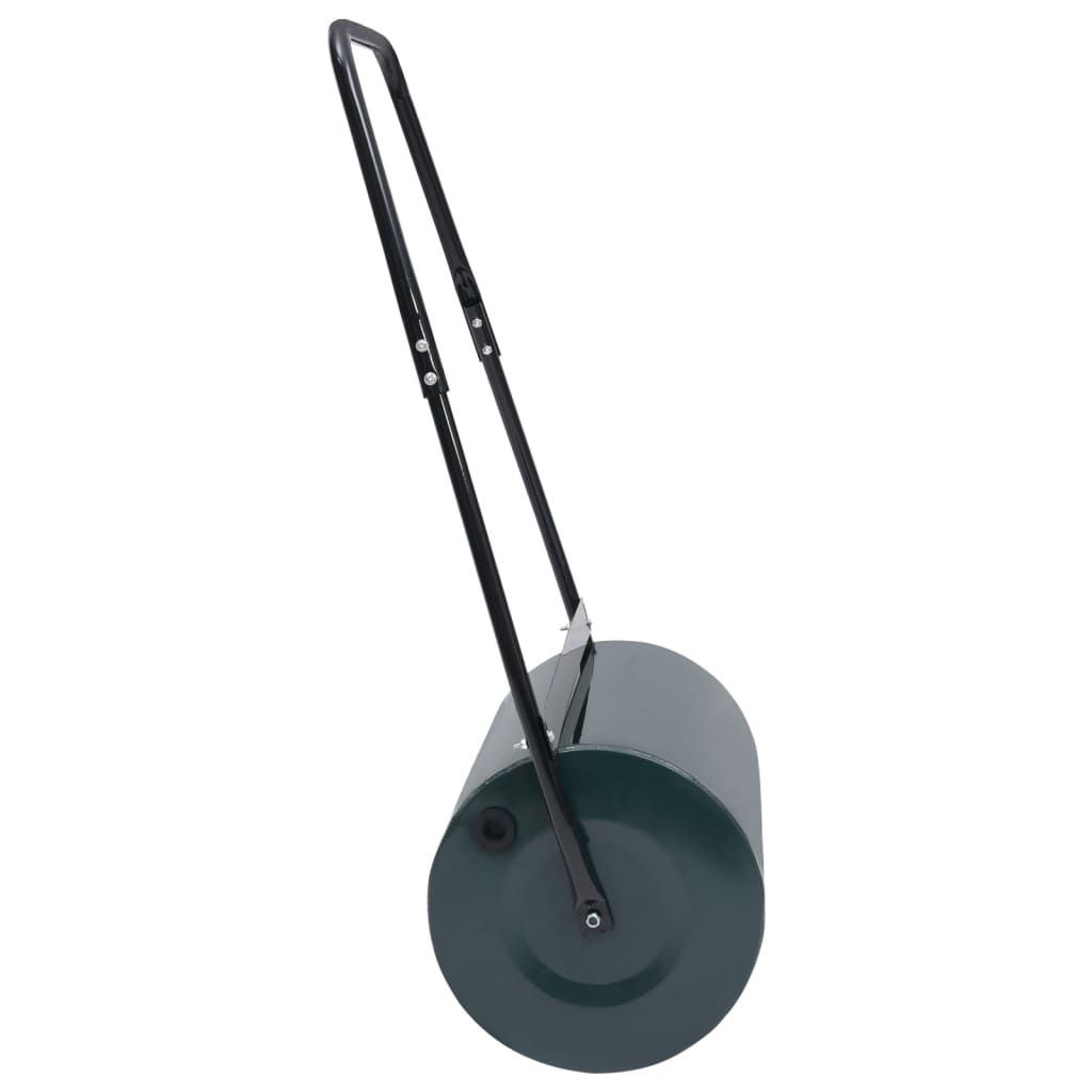 Rolo para relvado 63 cm 50 l verde e preto