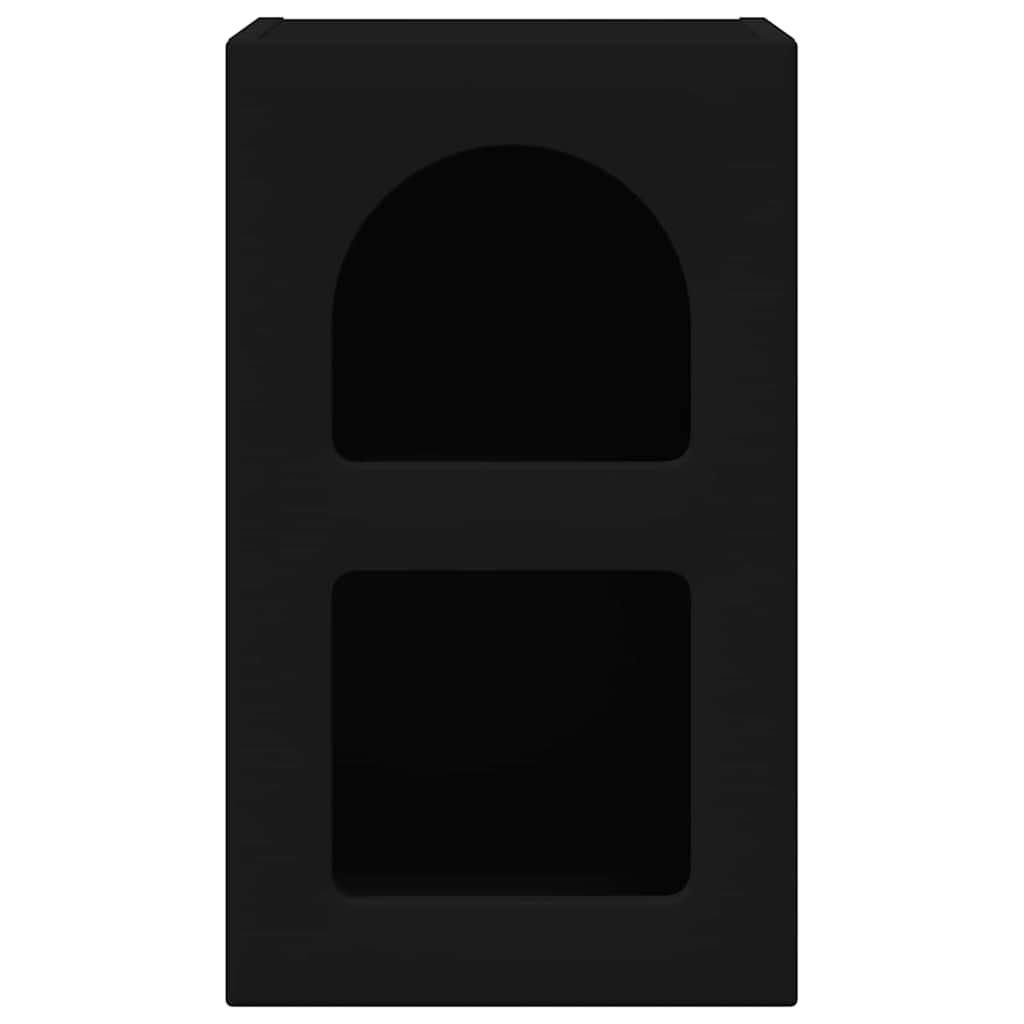 Mesa-de-cabeceira elst preto 29,5 x 33,5 x 50 cm