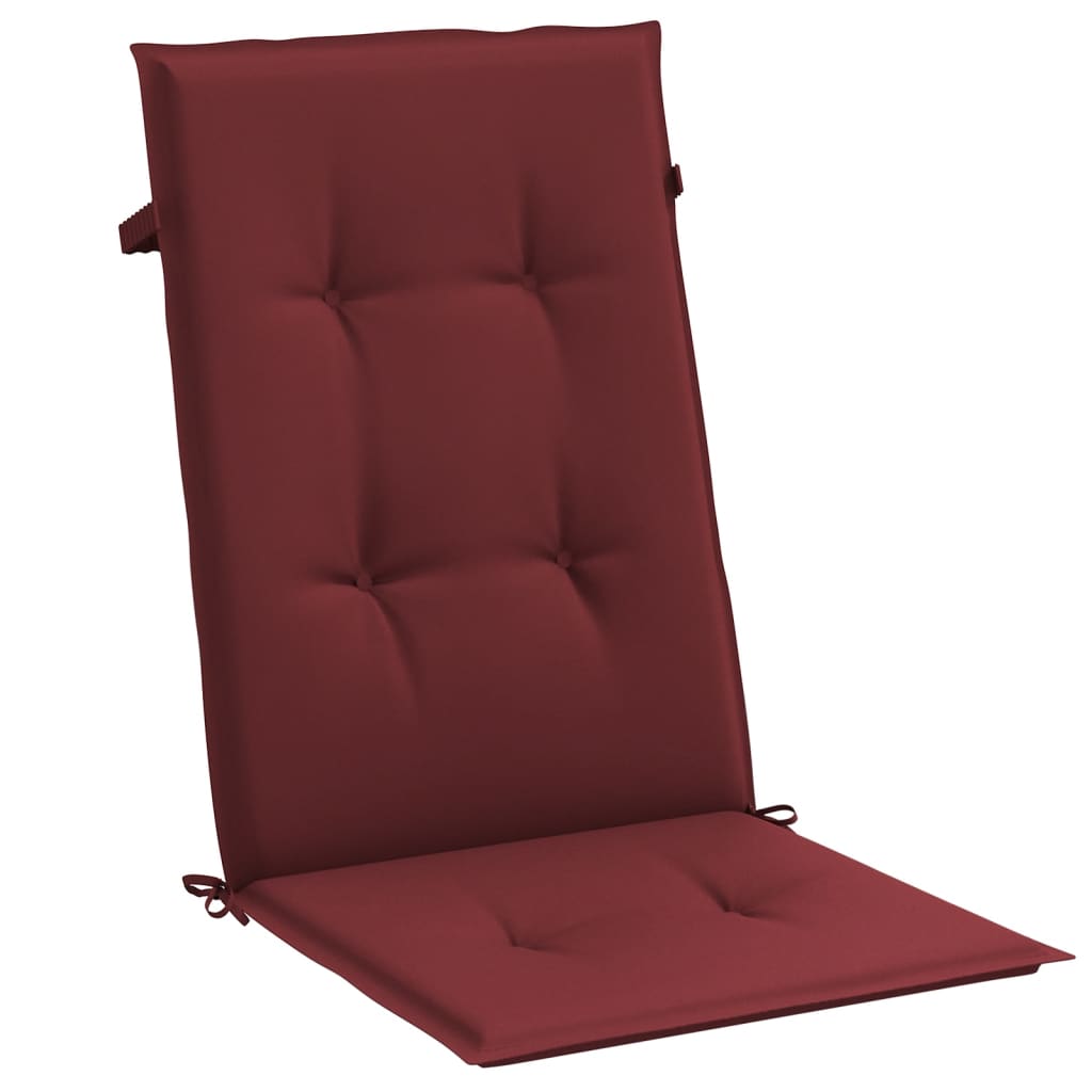 Almofadões cadeiras altas 6 pcs 120x50x4 cm mesclado tecido