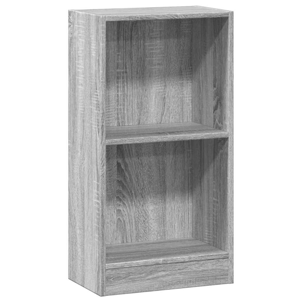 Estante 40x24x76 cm derivados de madeira cinzento sonoma