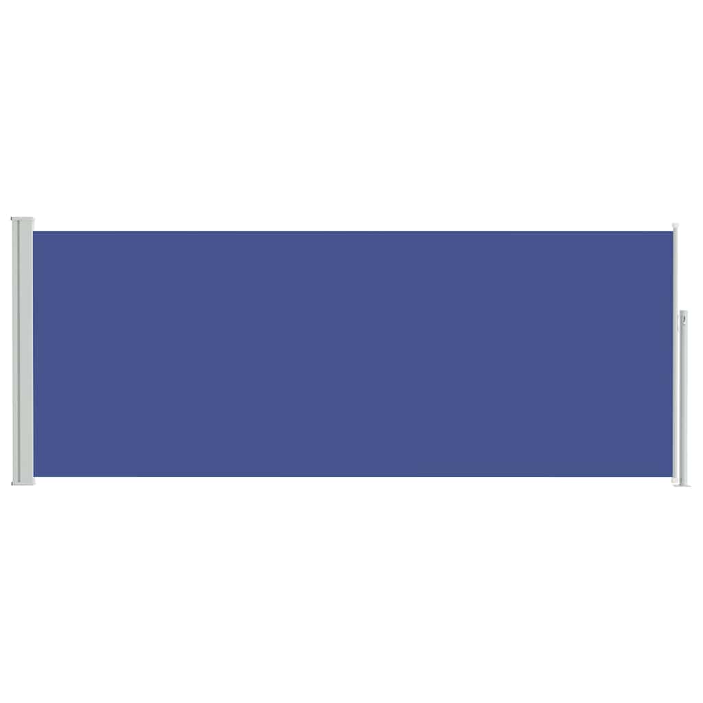 Toldo lateral retrátil 120x300 cm azul