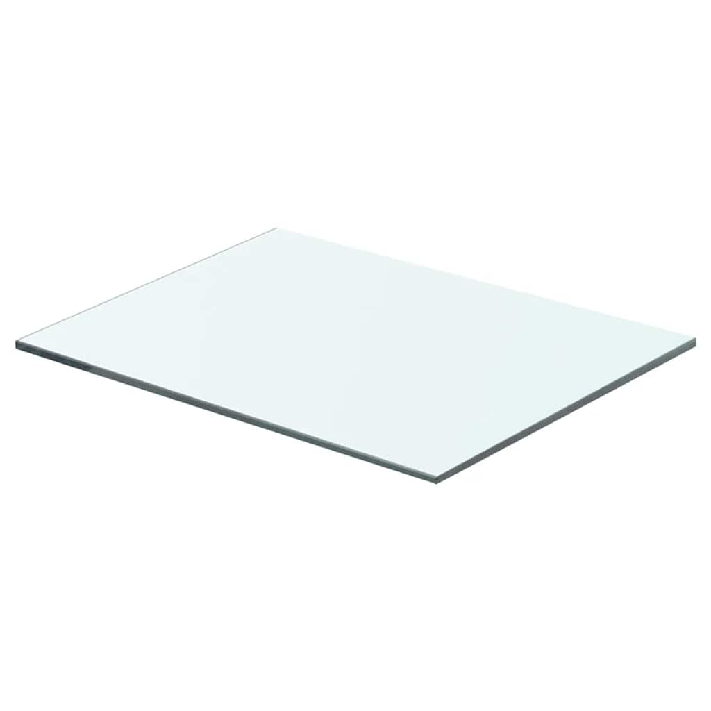 Prateleiras 2 pcs 40x25 cm vidro transparente