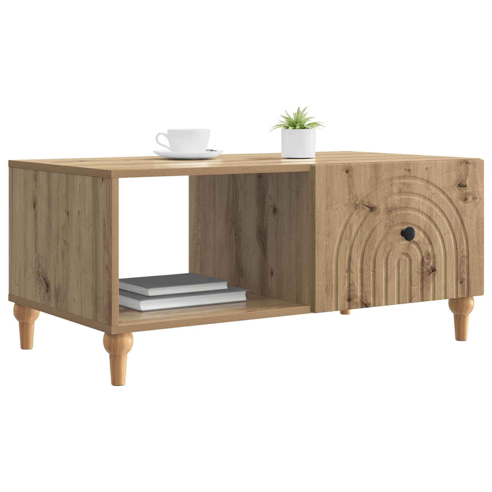 Mesa de centro carvalho arttisan 90 x 50 x 40 cm