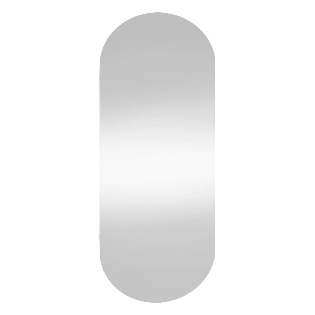 Espelho de parede oval 35x80 cm vidro