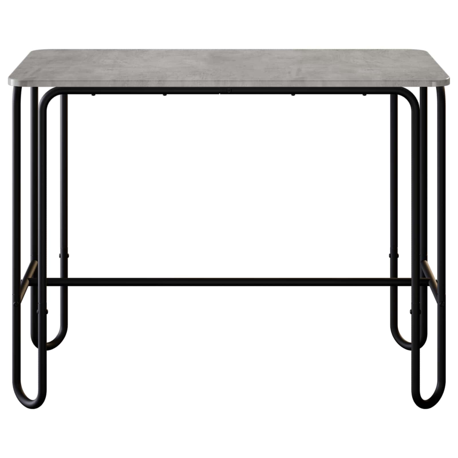 Mesa de jantar 100 x 50 x 75 cm derivados de madeira retangular
