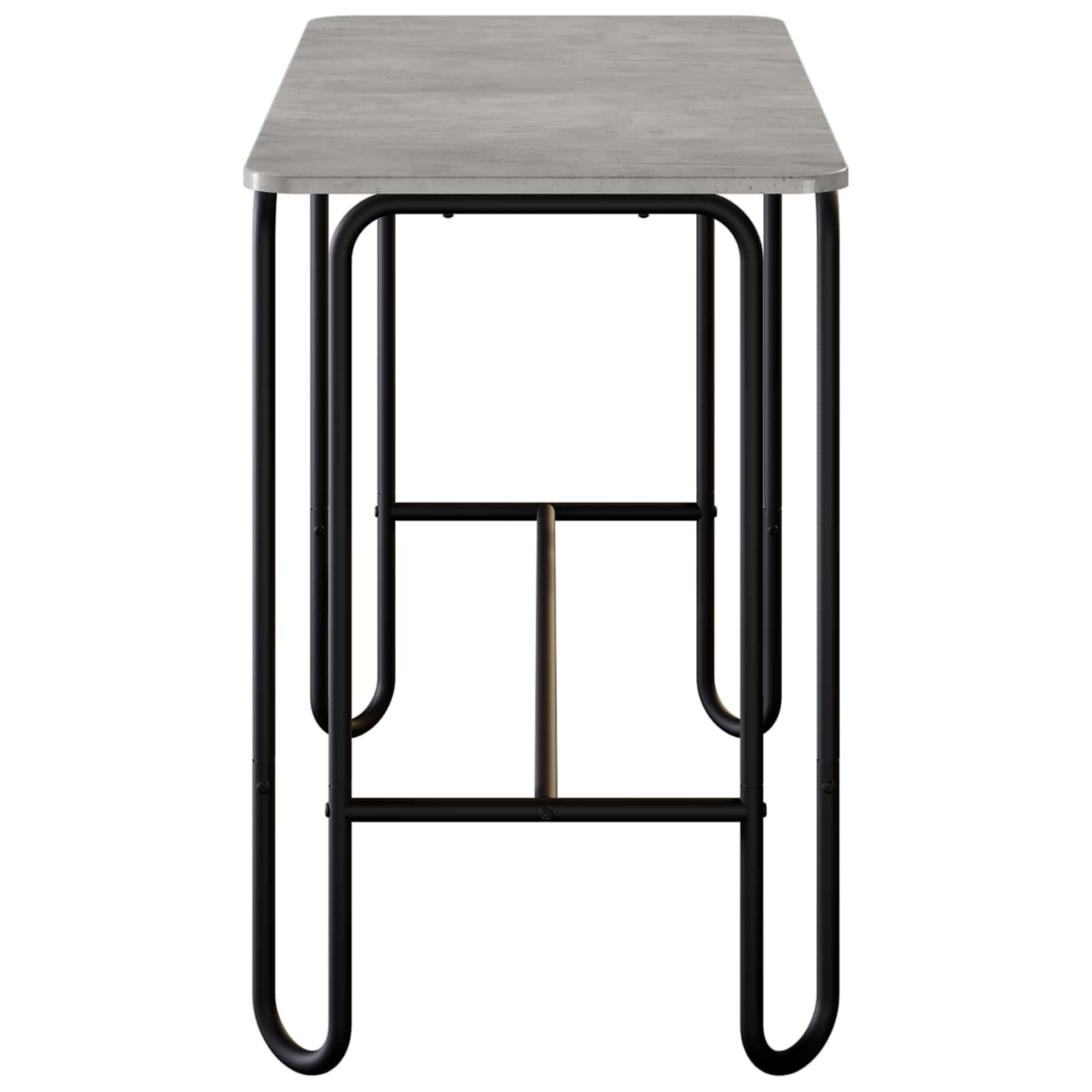 Mesa de jantar 100 x 50 x 75 cm derivados de madeira retangular