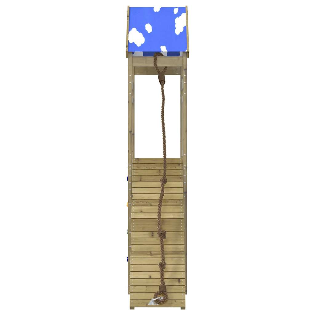 Conjunto de brincar para exterior madeira de pinho impregnada