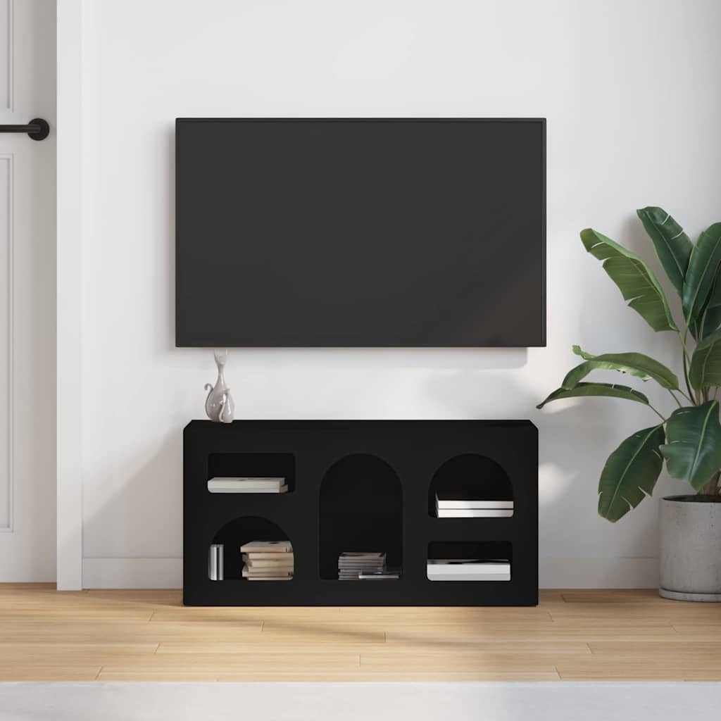 Gabinete para TV elst 80 x 35 x 40 cm preto